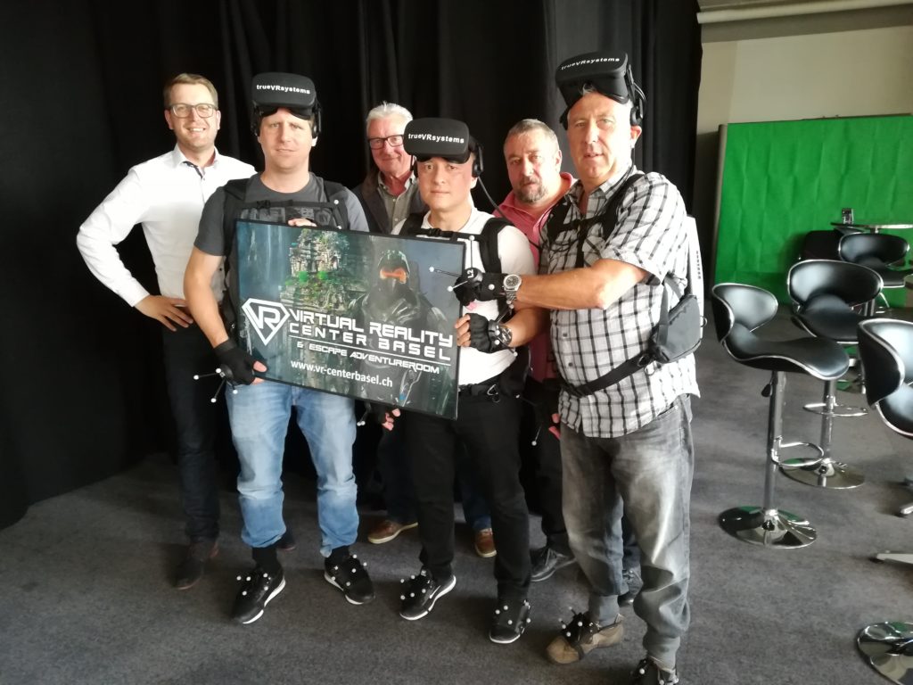 Teamevent im Virtual Reality Center